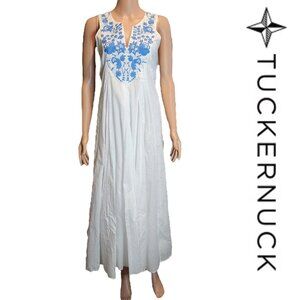 Tuckernuck White Cyprus Maxi Dress NWT Med